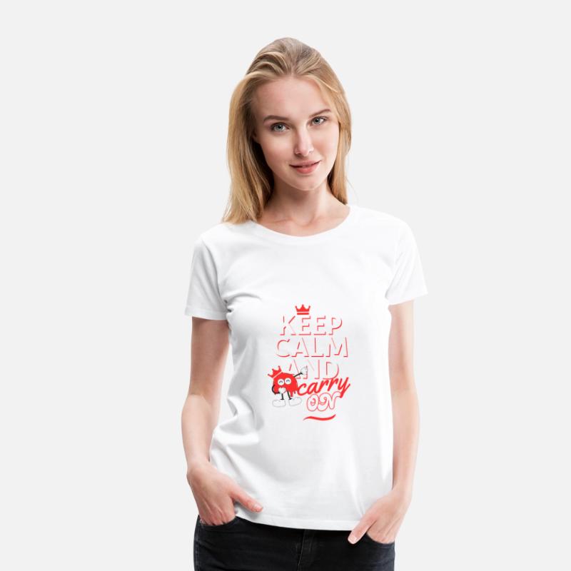 "Keep Calm and Carry On: A Resilient Statement Tee