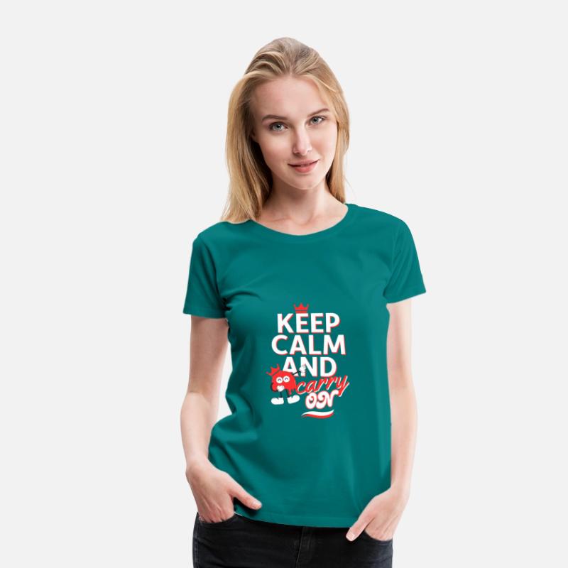 "Keep Calm and Carry On: A Resilient Statement Tee
