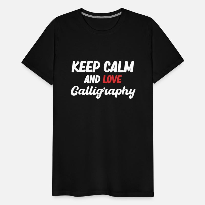Keep Calm And Love Caligraphy Craftsmen