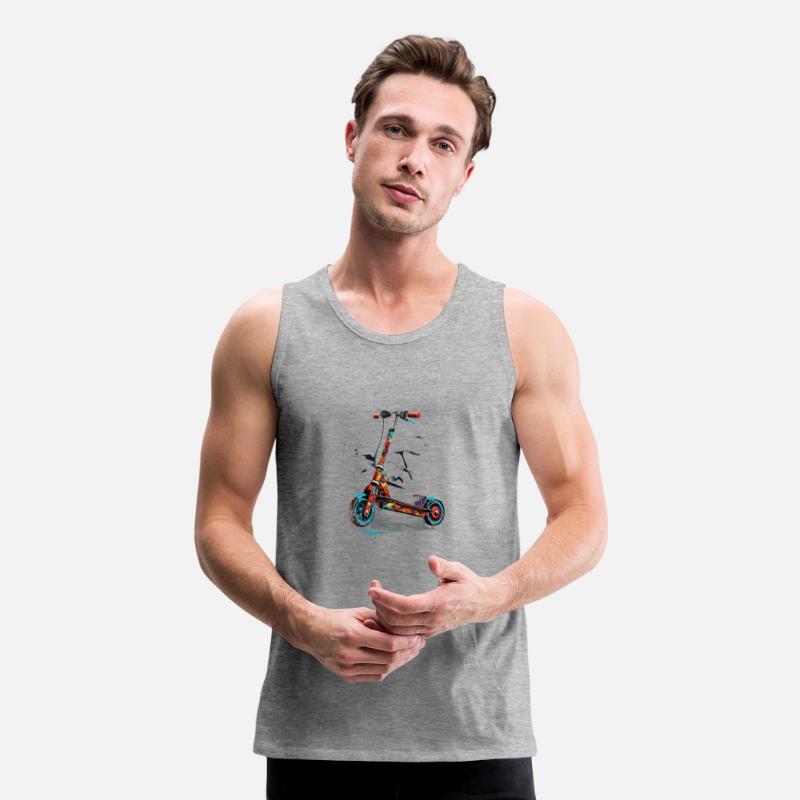 Kick Scooter E-Scooter Stunt Scooter Graffiti