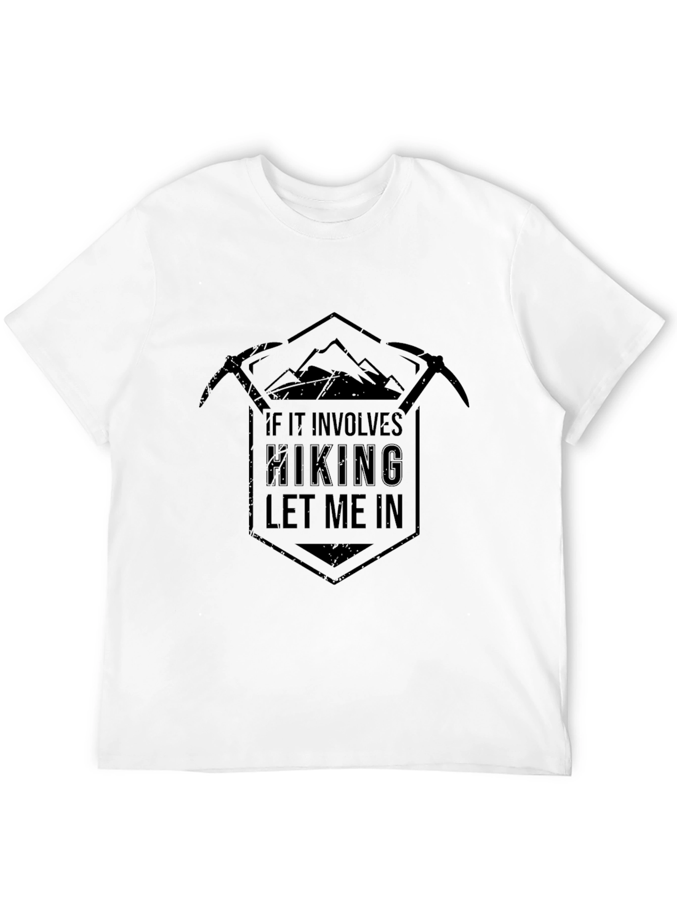 Hiking Enthusiast Graphic T-Shirt