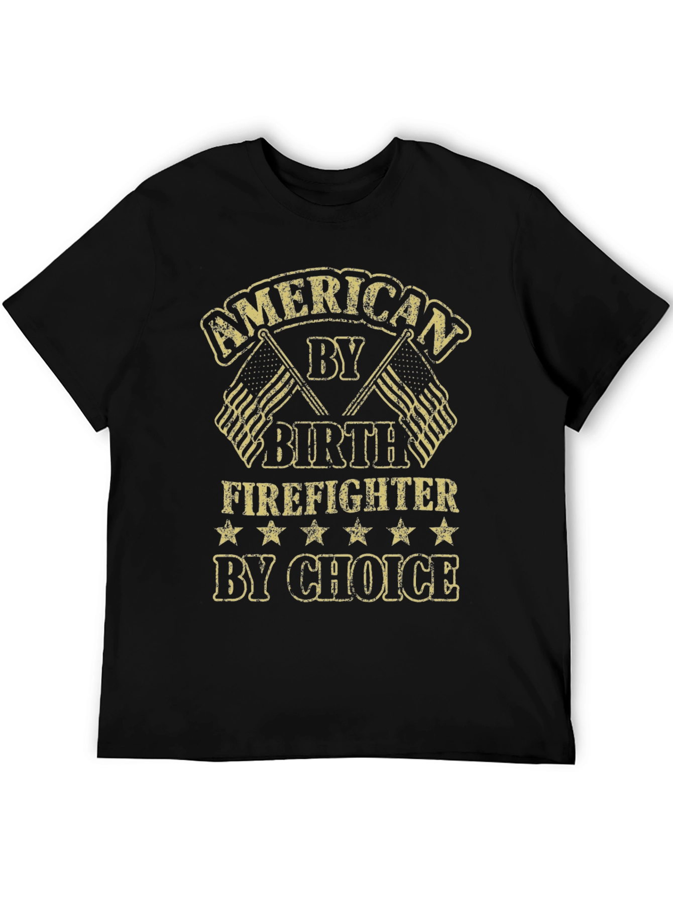 American Firefighter T-Shirt - By Birth By Choice