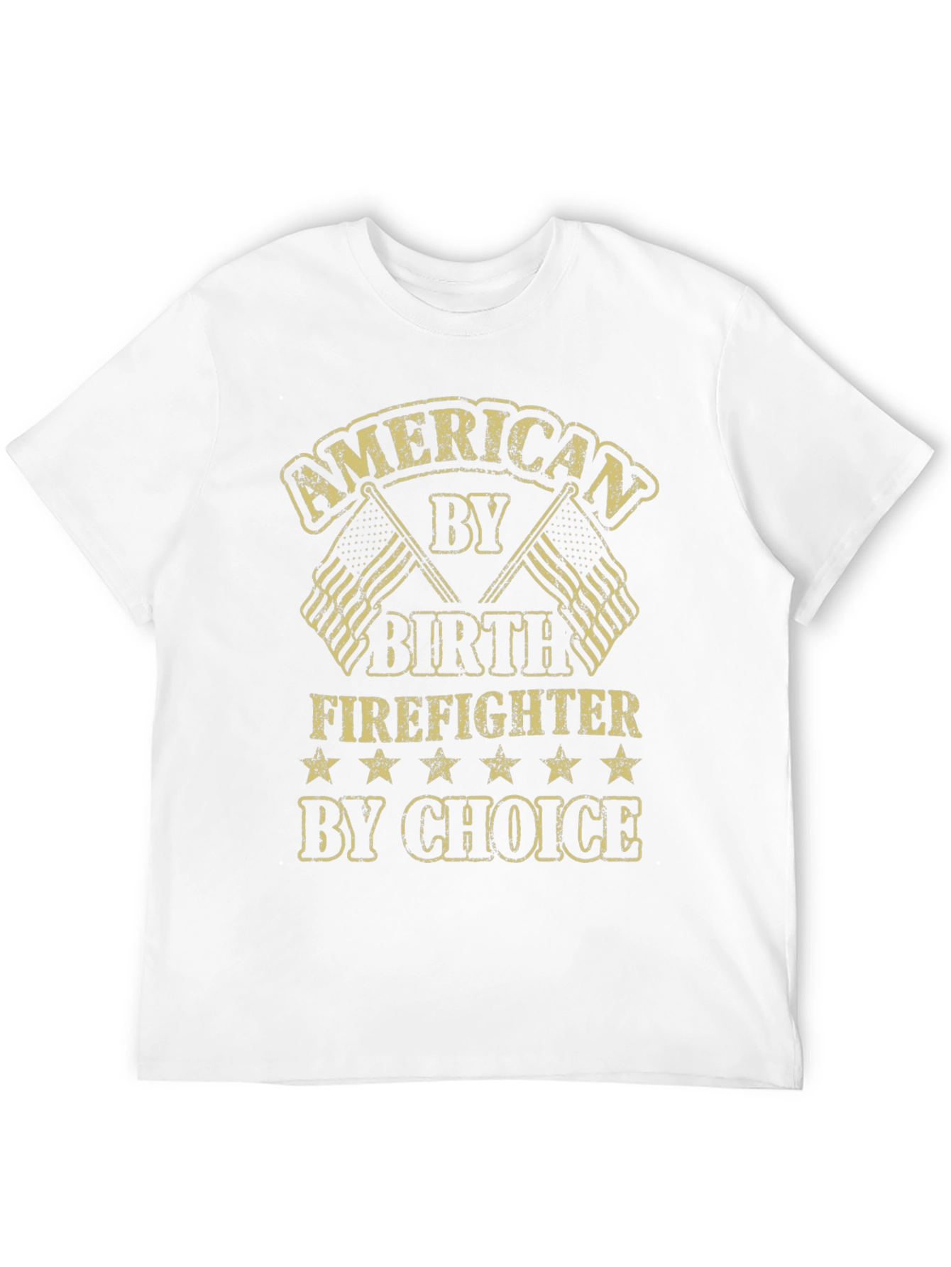 American Firefighter T-Shirt - By Birth By Choice