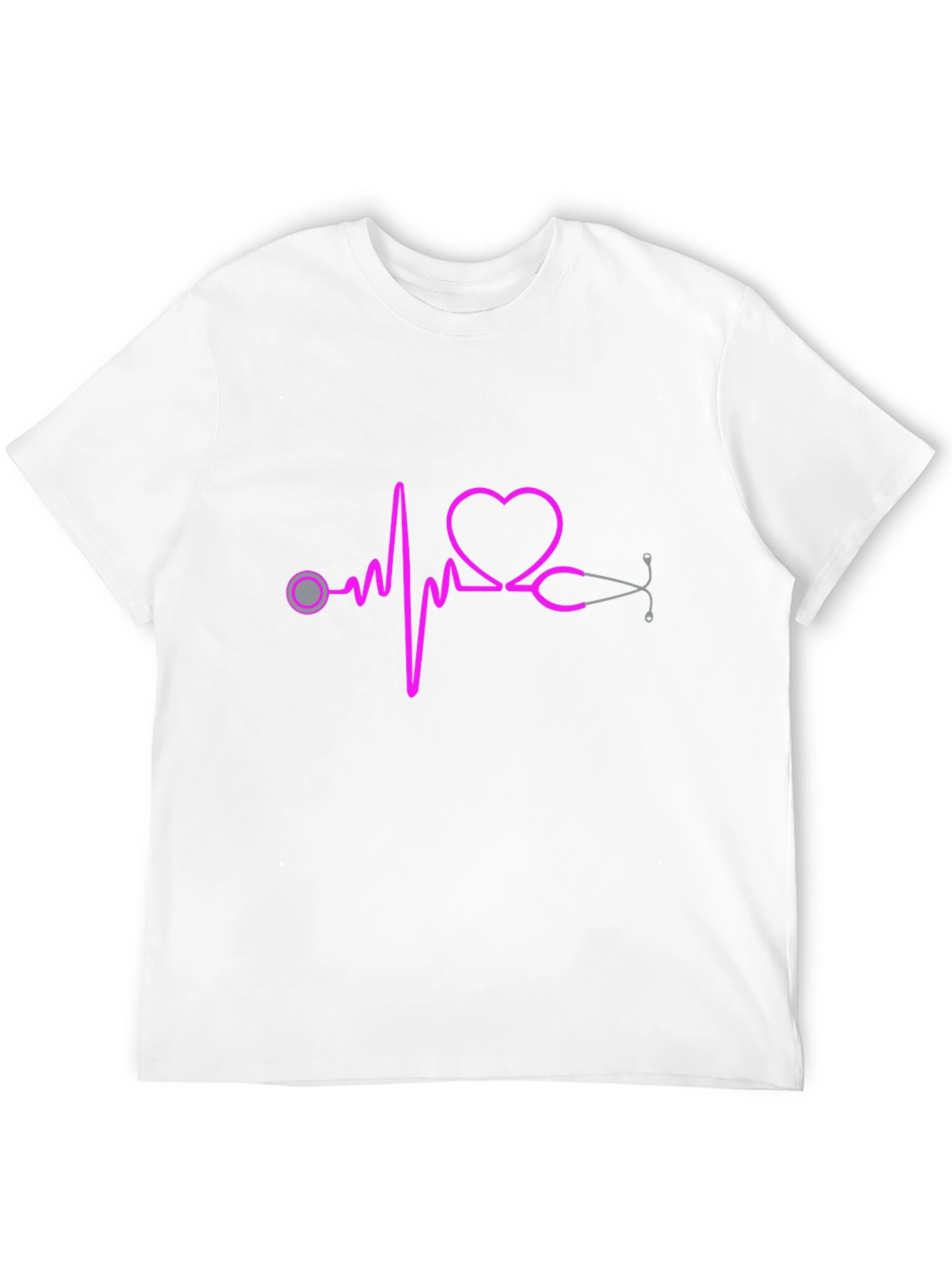 Heartbeat Stethoscope Graphic Tee