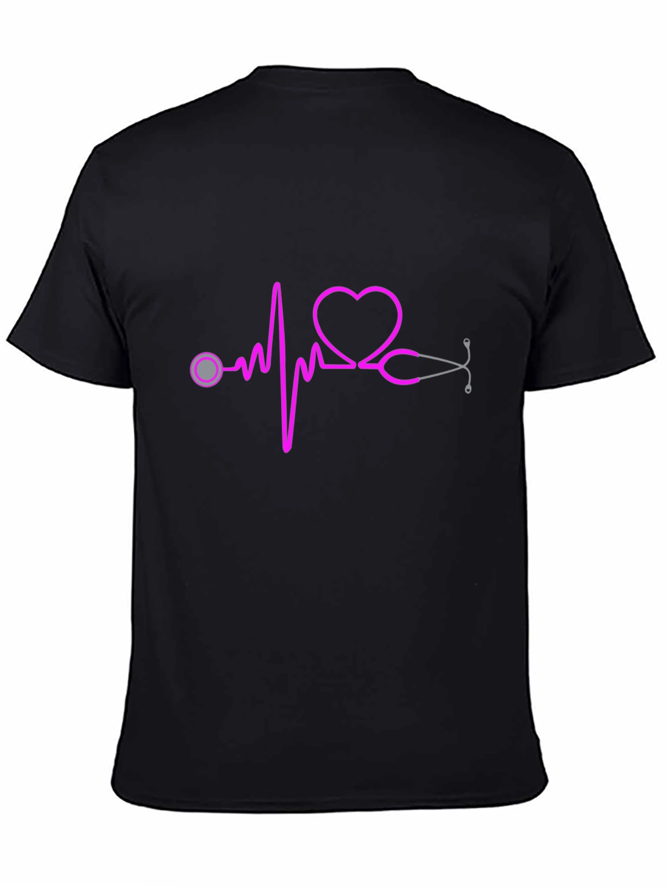Heartbeat Stethoscope Graphic Tee