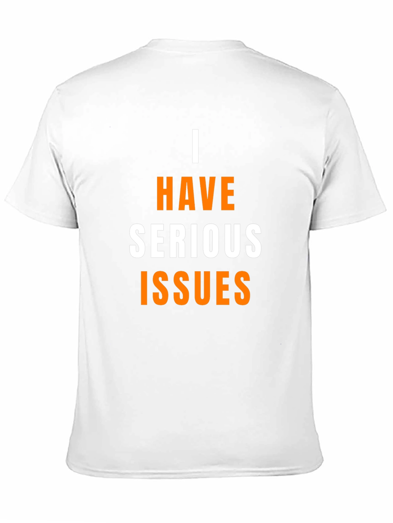 I Have Serious Issues Graphic T-Shirt - Black