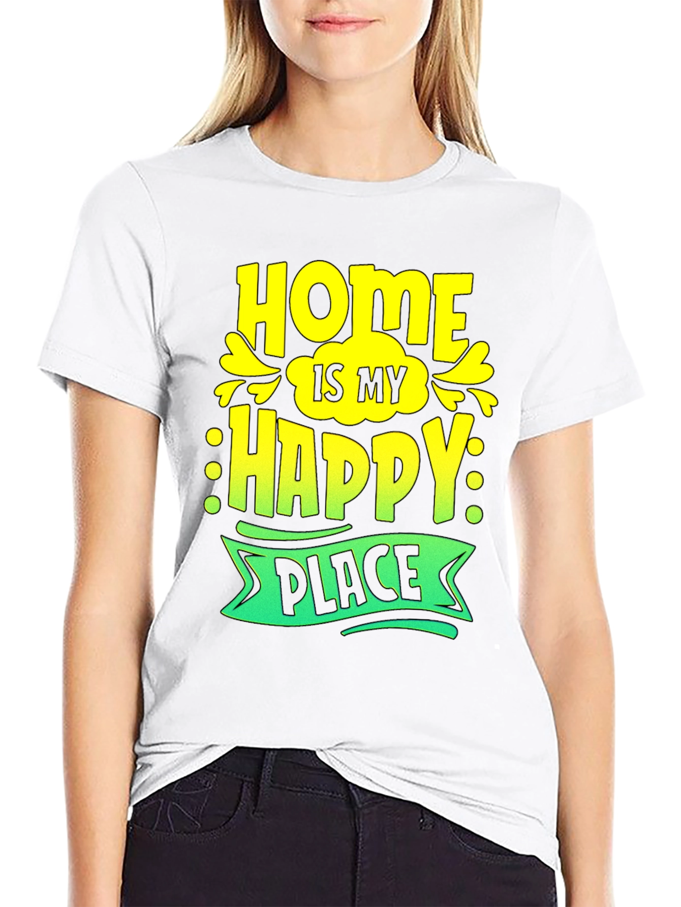 Home Is My Happy Place Graphic Tee