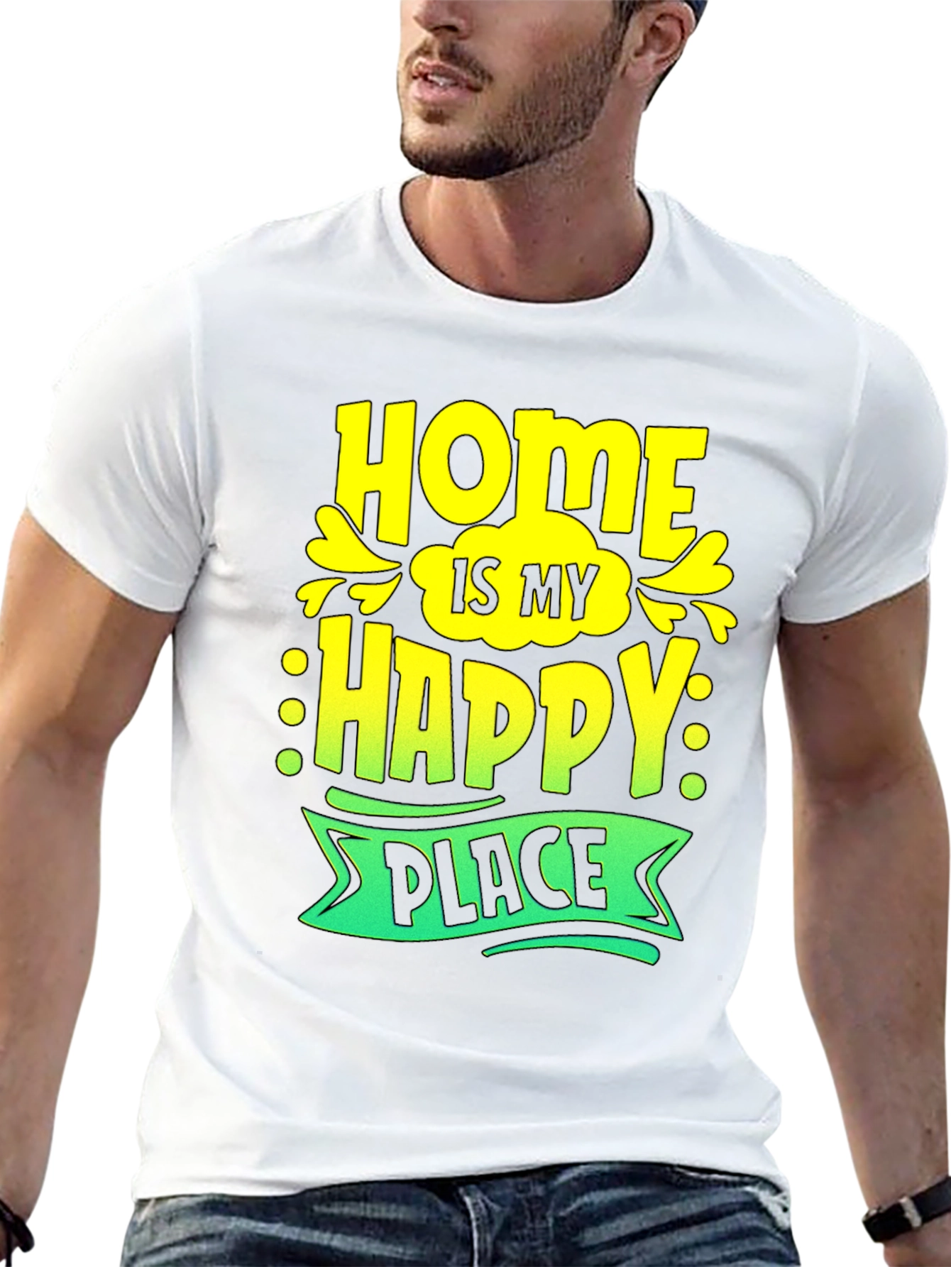 Home Is My Happy Place Graphic Tee