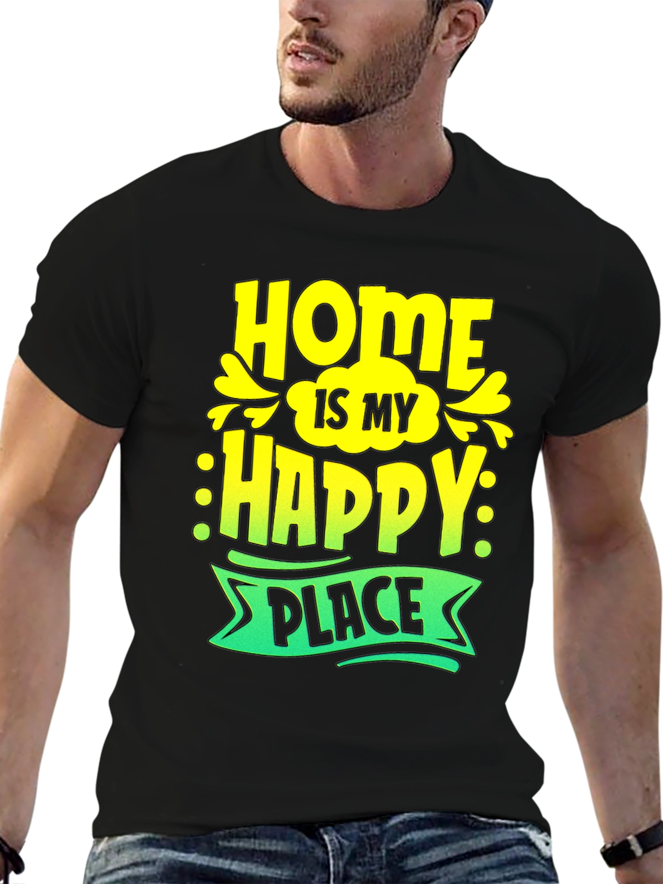 Home Is My Happy Place Graphic Tee