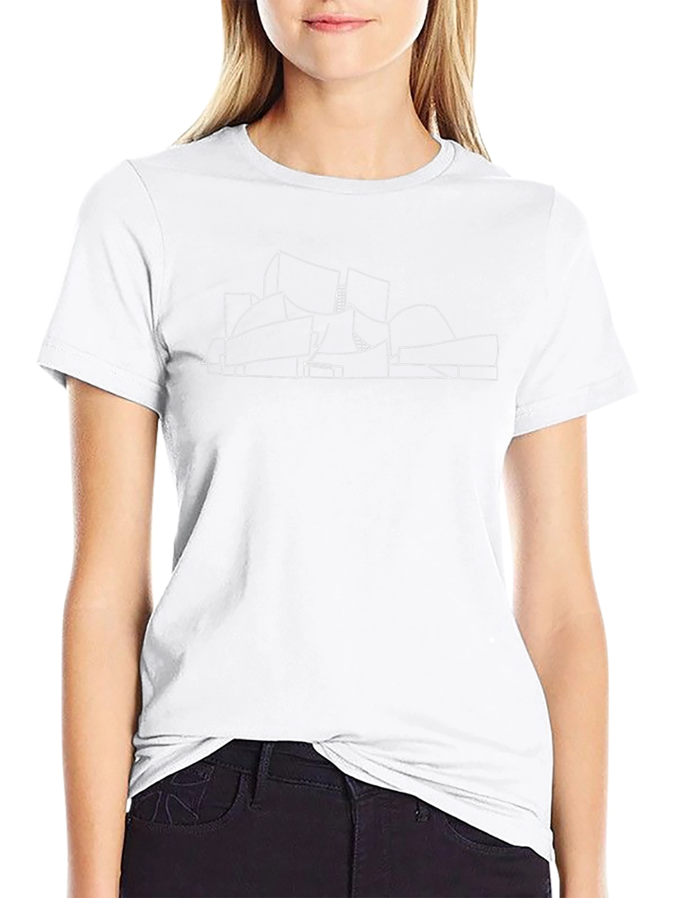 Abstract Building Graphic T-Shirt