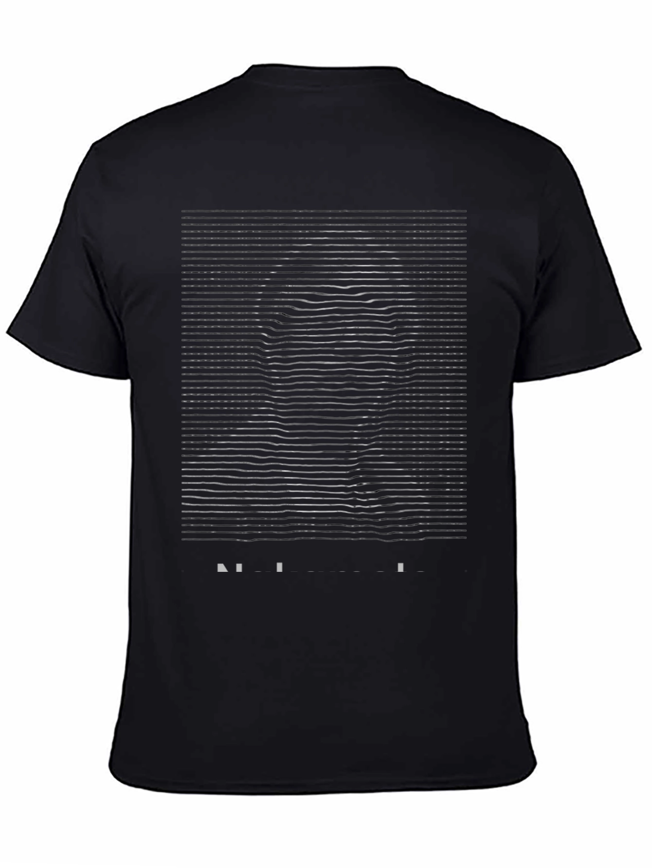 Abstract Portrait Graphic Tee - Modern Black T-Shirt