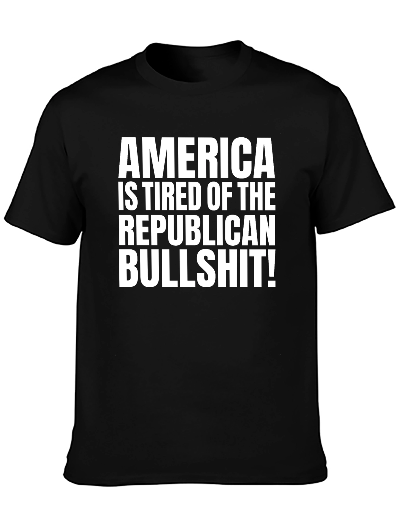 Anti-Republican T-Shirt - America is Tired