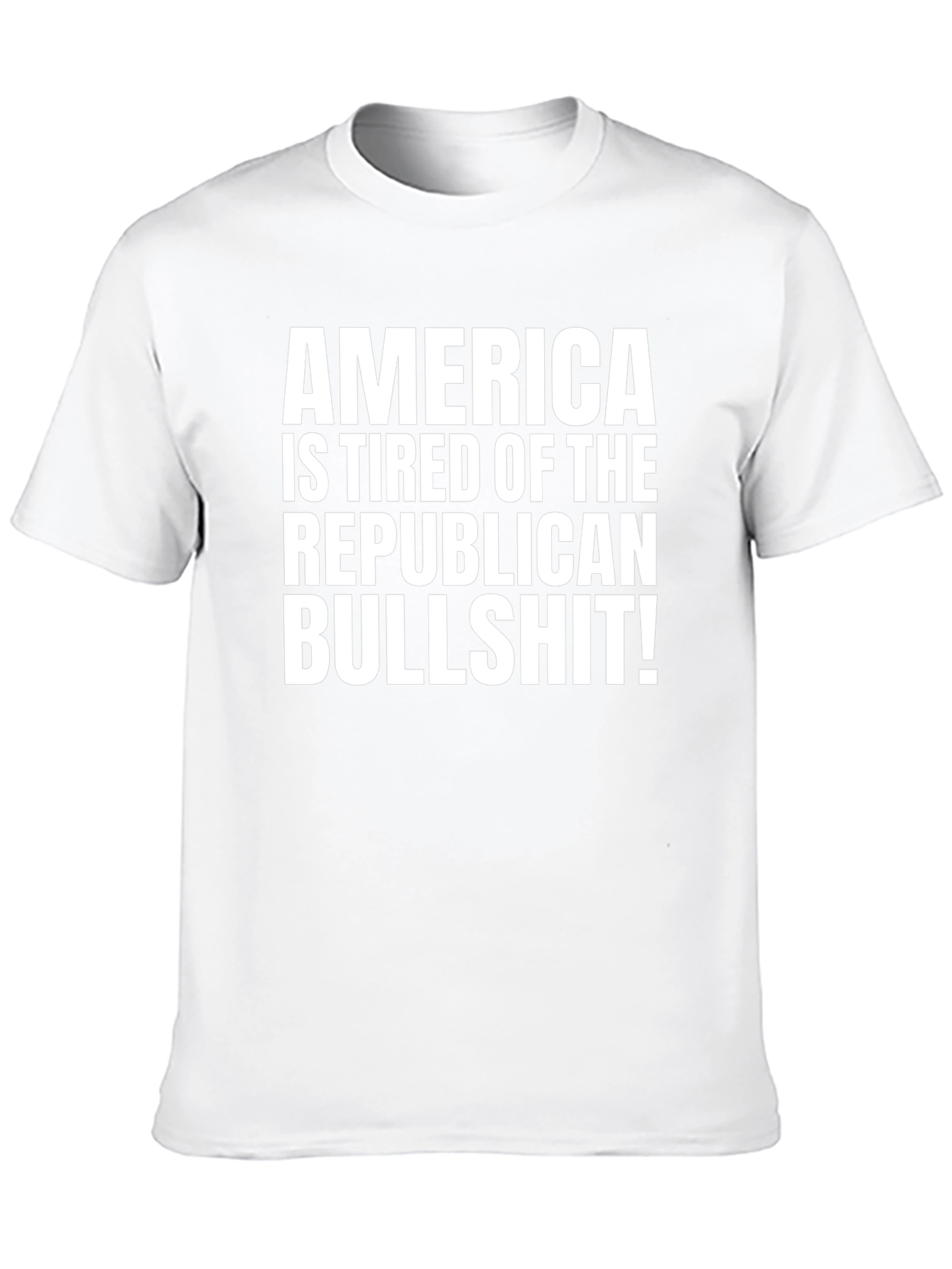Anti-Republican T-Shirt - America is Tired