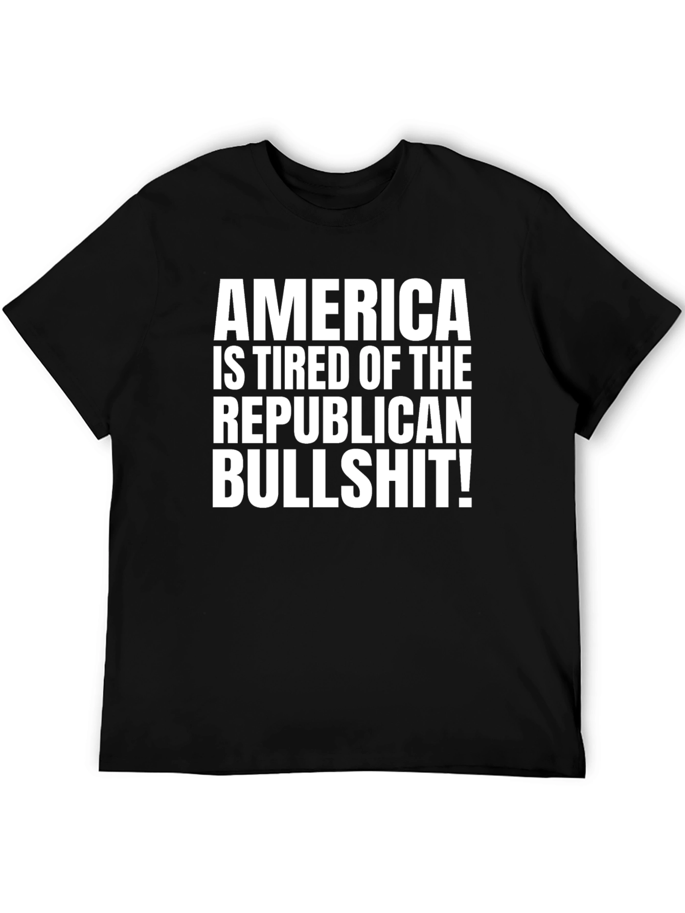 Anti-Republican T-Shirt - America is Tired