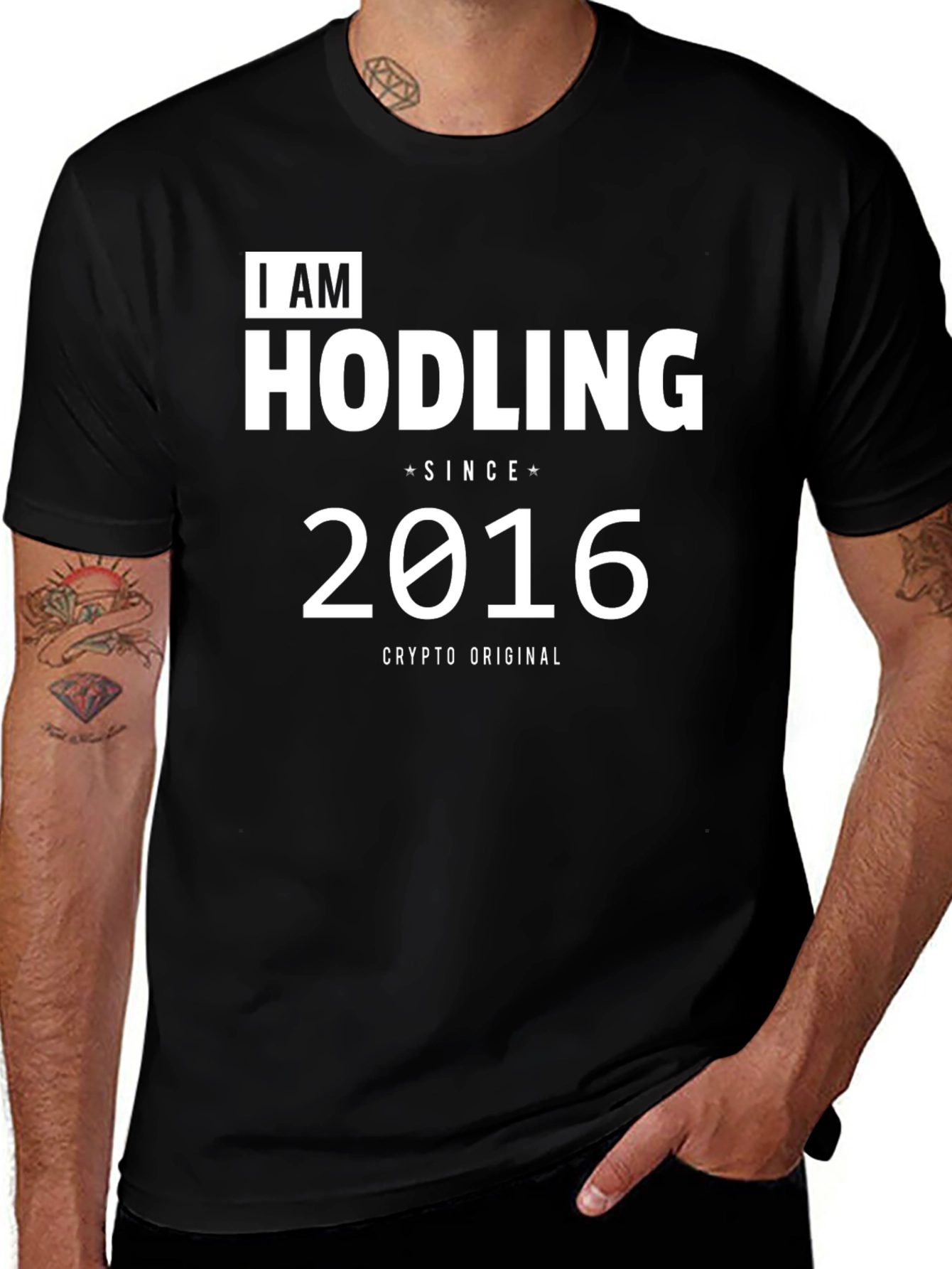 I AM HODLING Since 2016 Crypto T-Shirt