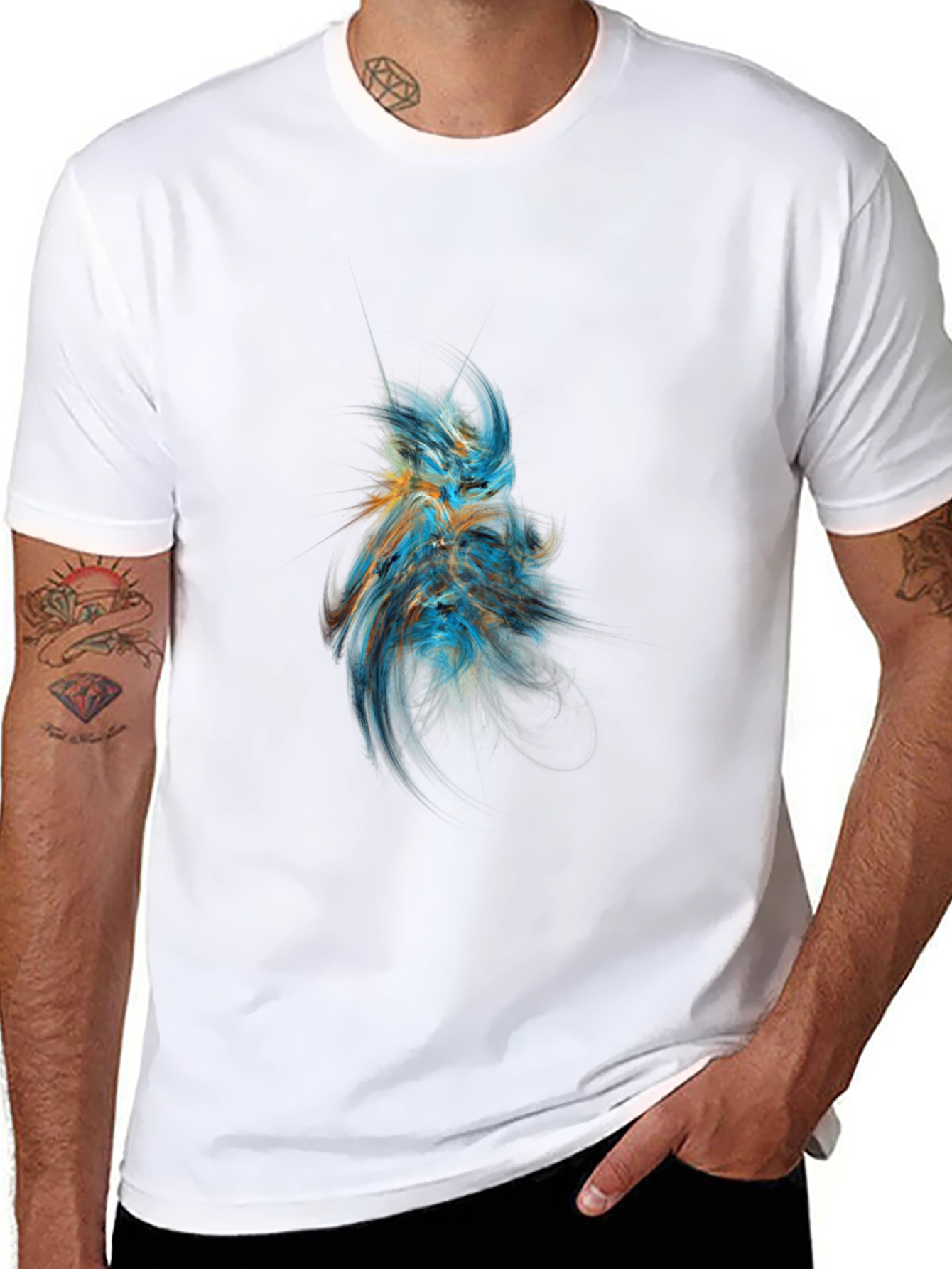 Abstract Art T-Shirt - Modern Graphic Tee