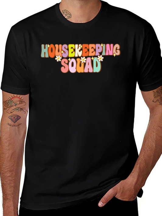 Housekeeping Squad Retro Tee