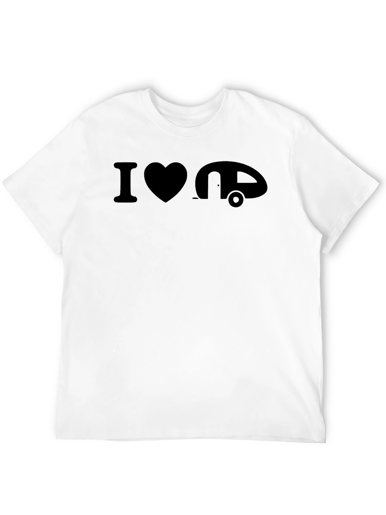 I Heart Camping T-Shirt - Camper Design