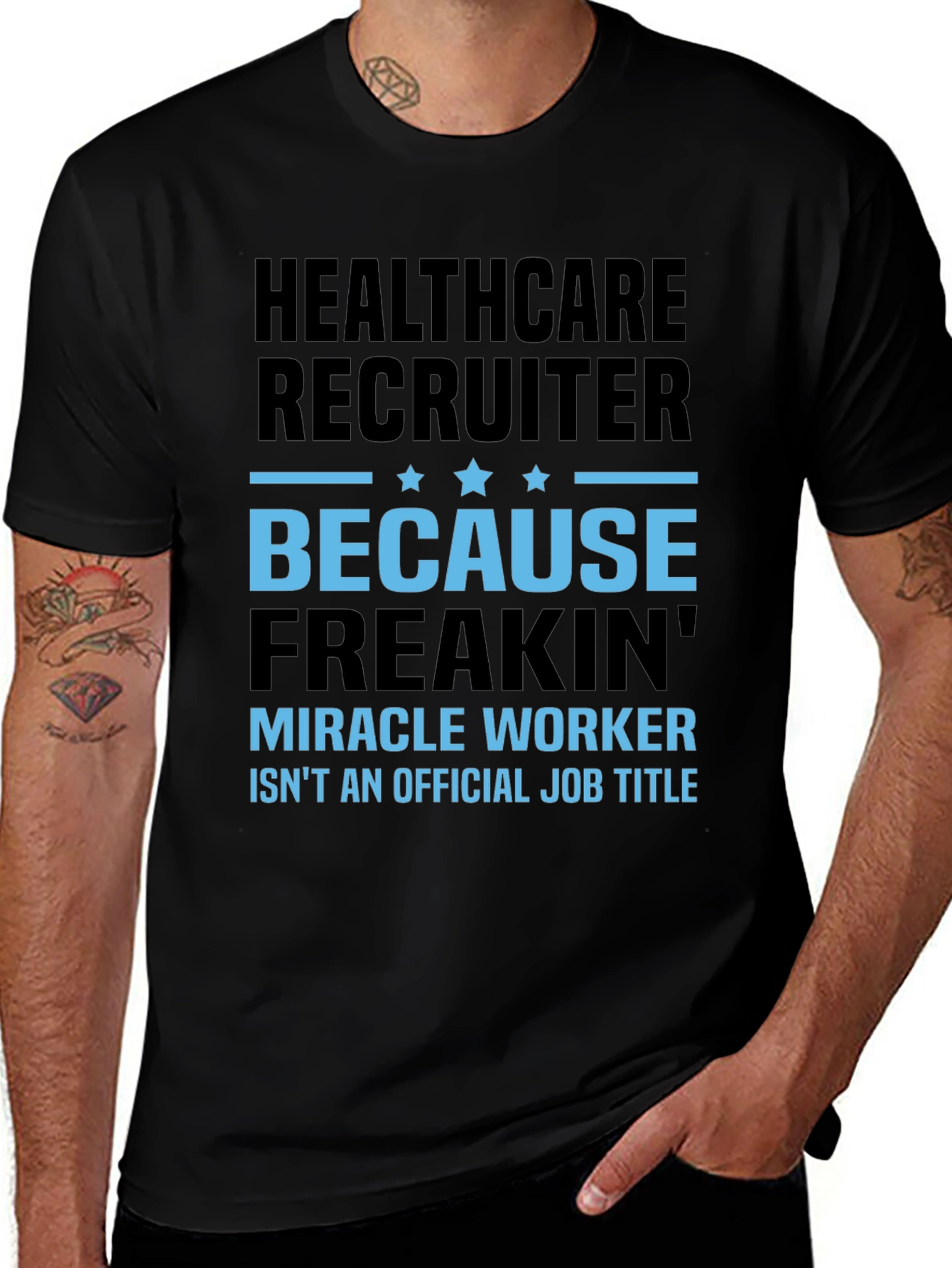 Healthcare Recruiter Graphic T-Shirt