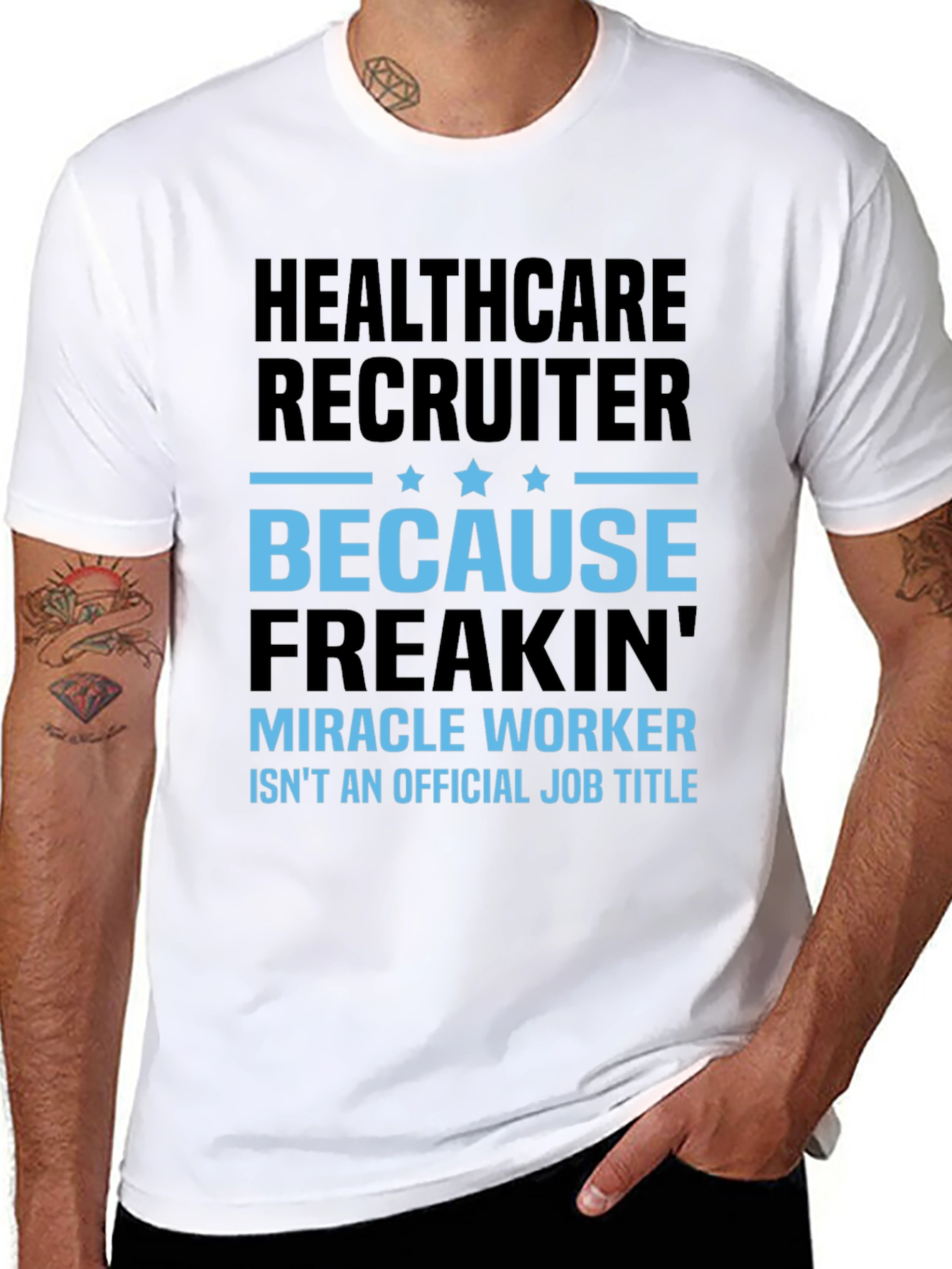 Healthcare Recruiter Graphic T-Shirt