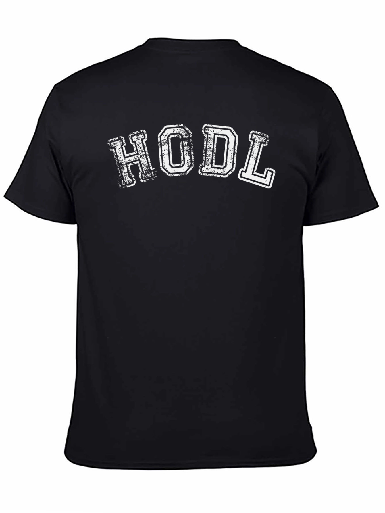 HODL Crypto Investor Black Cotton Tee