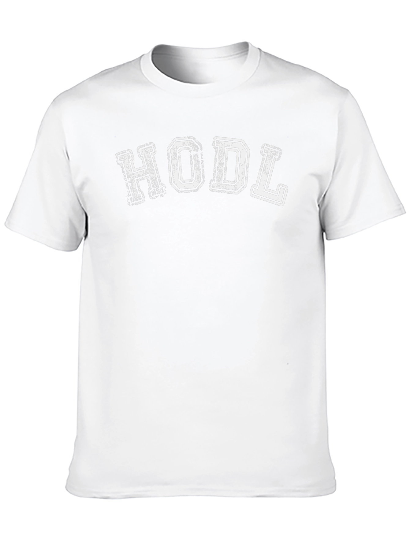 HODL Crypto Investor Black Cotton Tee