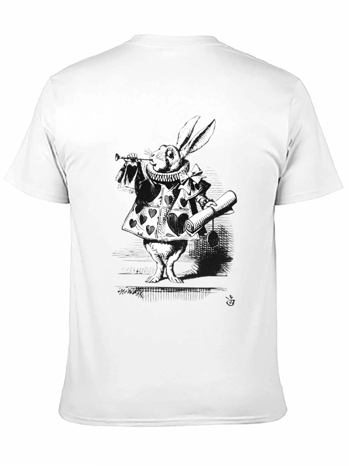 Alice in Wonderland White Rabbit T-Shirt