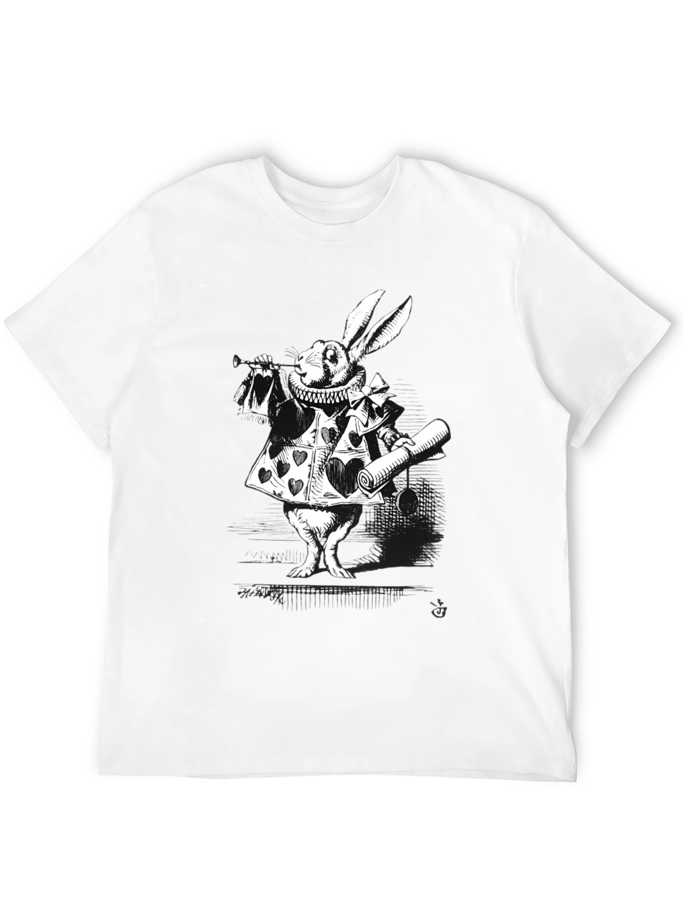 Alice in Wonderland White Rabbit T-Shirt