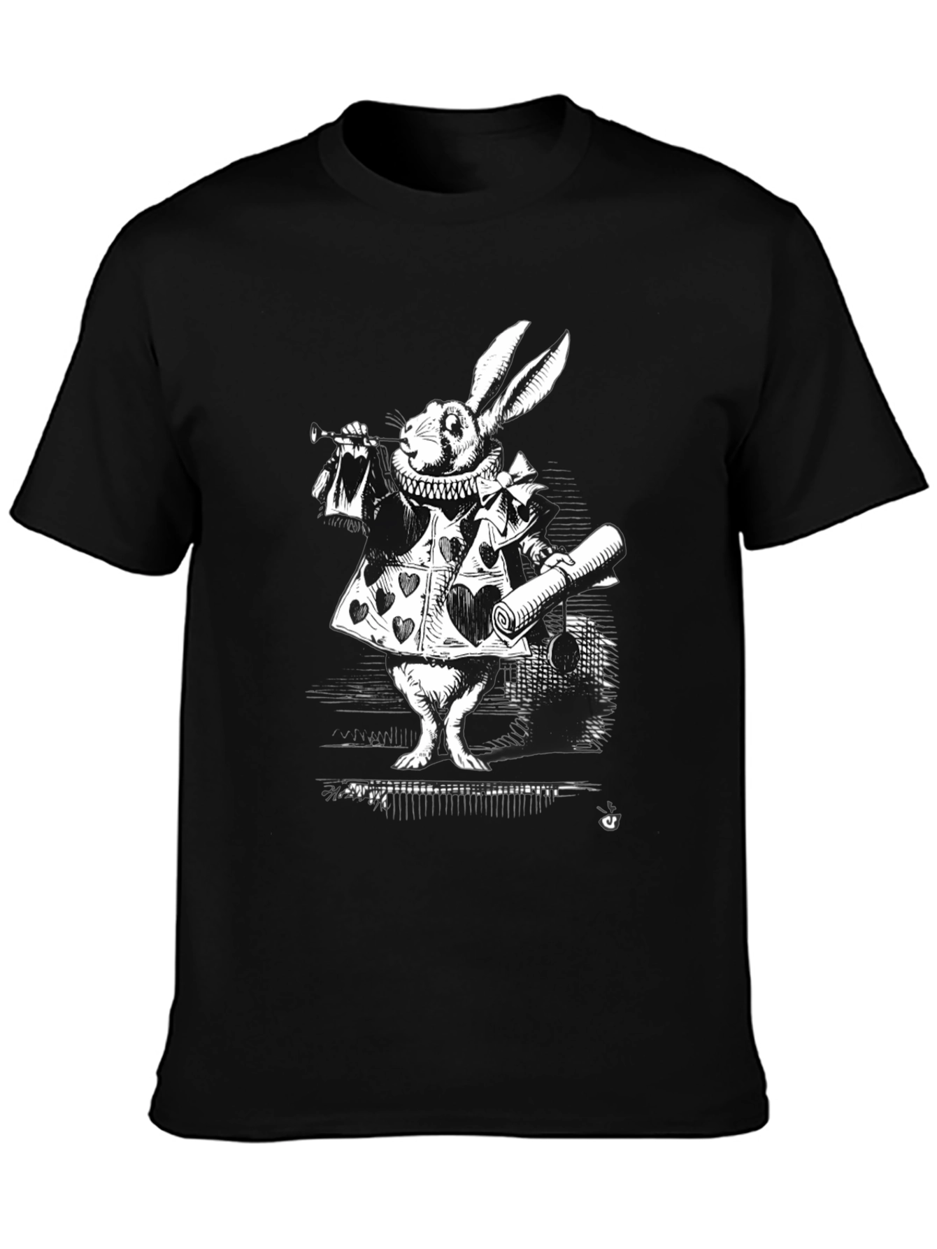 Alice in Wonderland White Rabbit T-Shirt