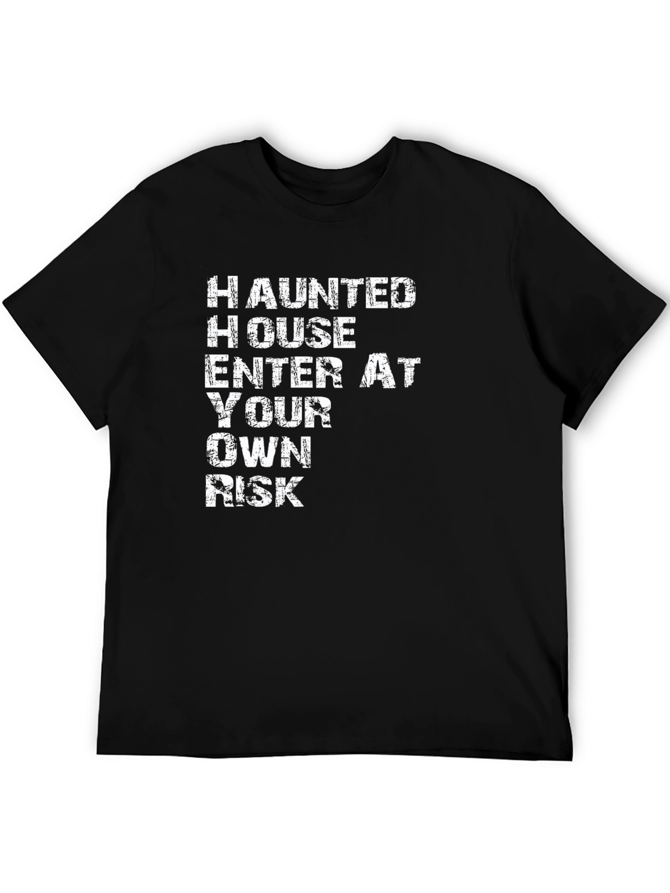 Haunted House Enter At Your Own Risk T-Shirt