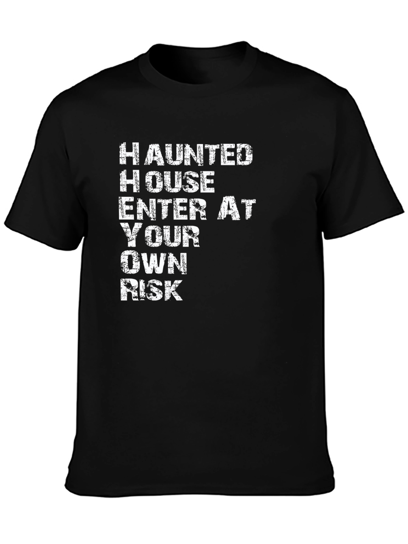 Haunted House Enter At Your Own Risk T-Shirt