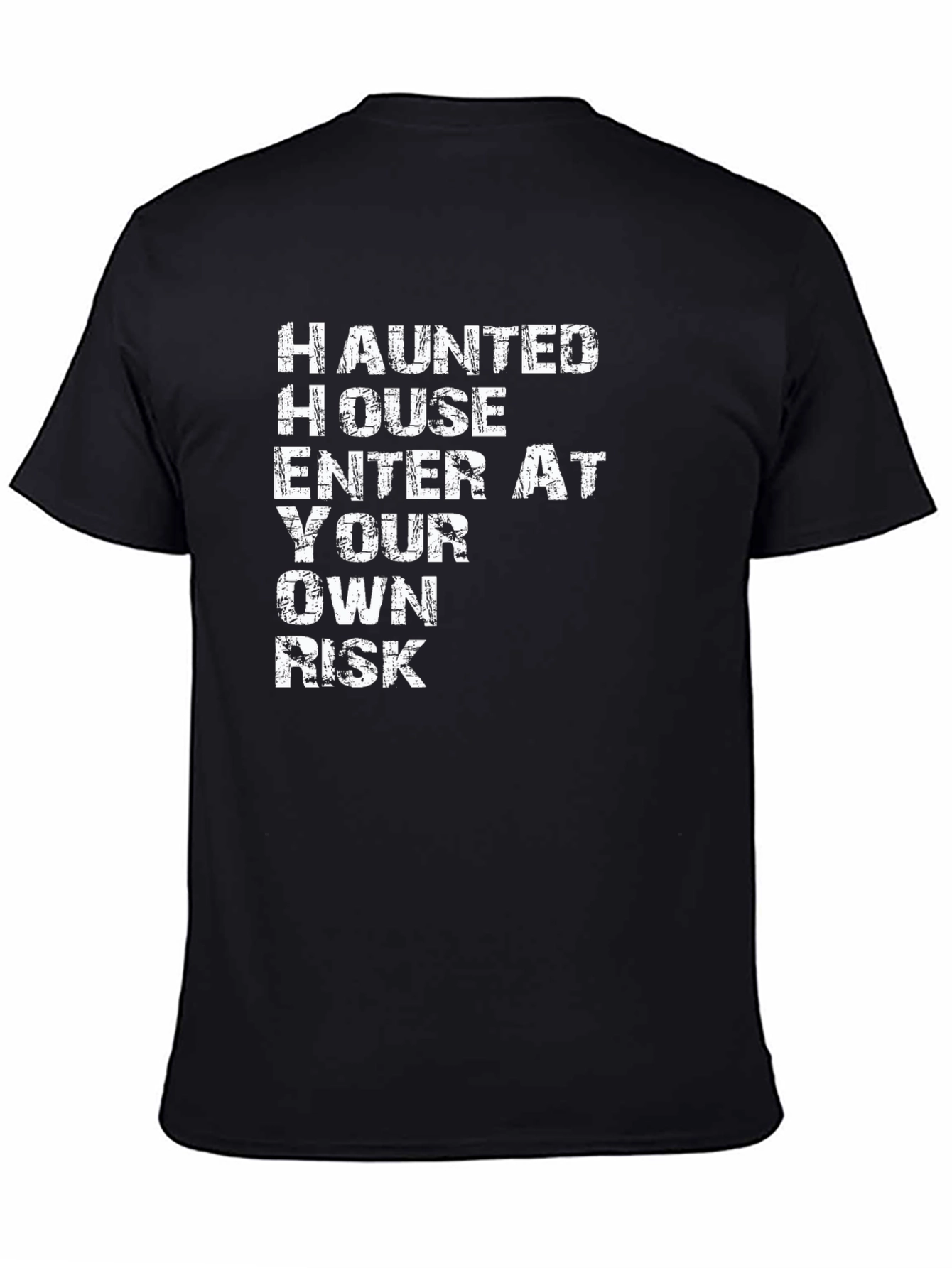 Haunted House Enter At Your Own Risk T-Shirt