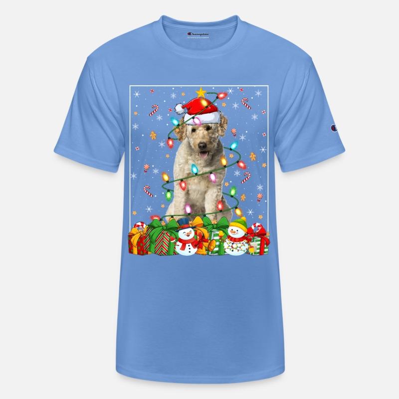 Labradoodle Dog Christmas Lights