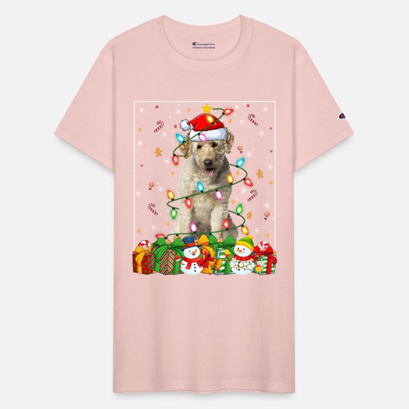 Labradoodle Dog Christmas Lights