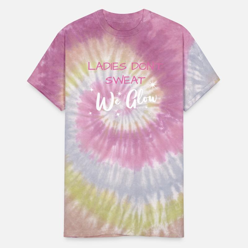 Ladies Don t Sweat We Glow Gym Junkie