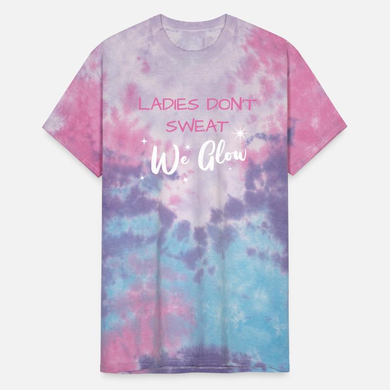 Ladies Don t Sweat We Glow Gym Junkie