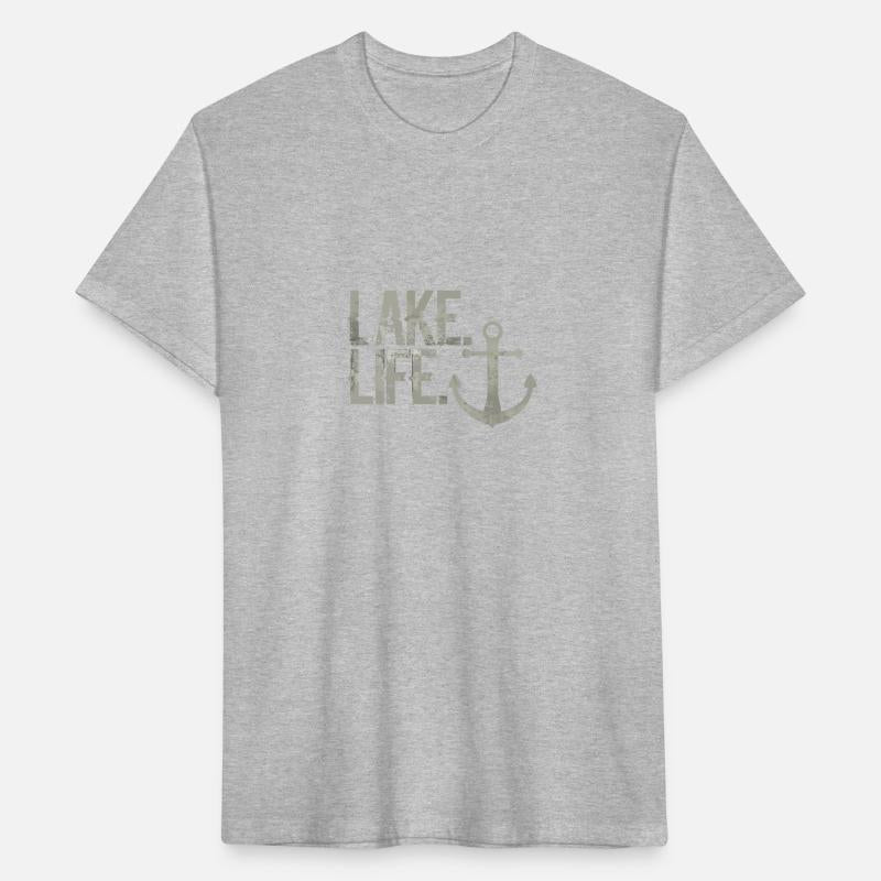 Lake Life Nautical Themed Anchor Hooded