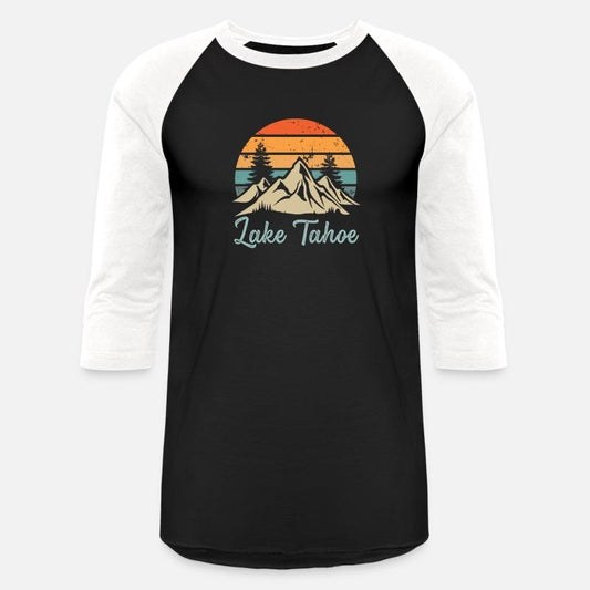 Lake Tahoe Retro Vintage Mountain Sunset Outdoors