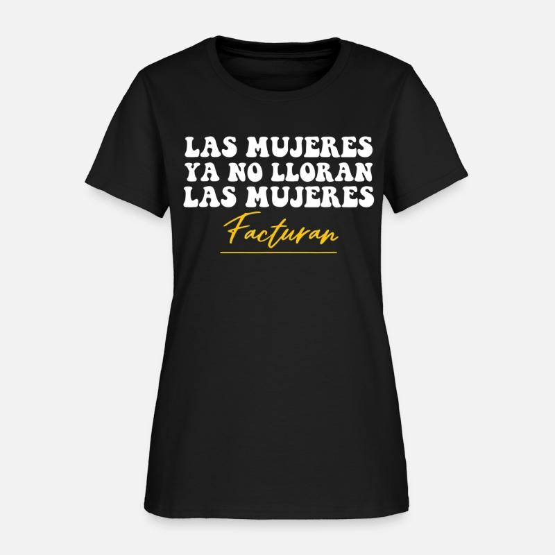Las mujeres ya no lloran facturan