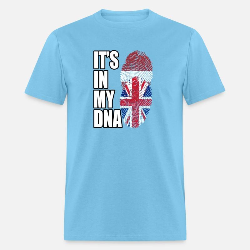 Latvian And British Mix Heritage DNA Flag