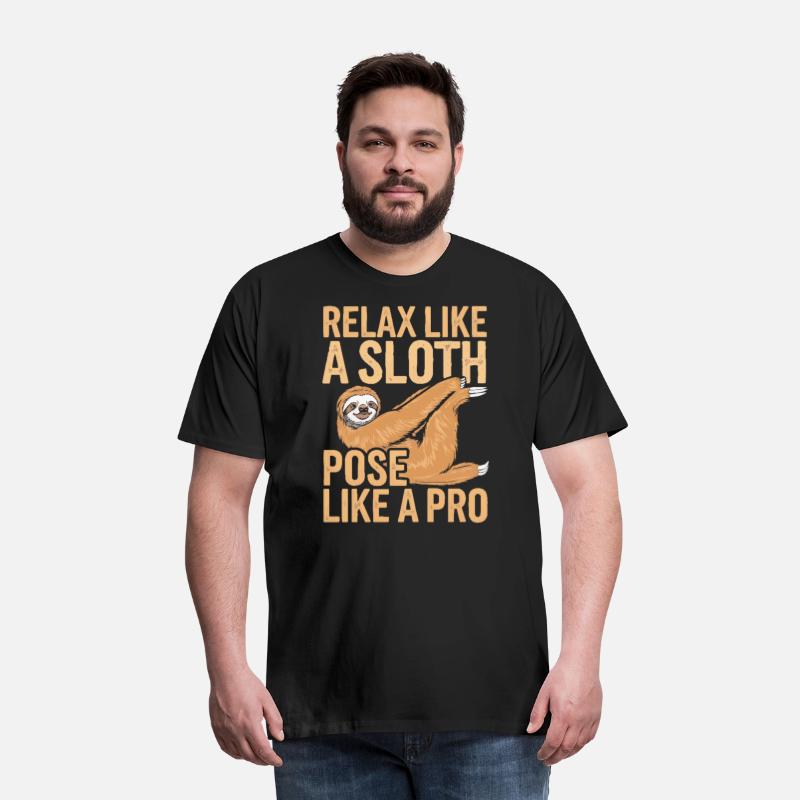 Lazy Sloth Yoga Zen Meditation Yoga Instructor