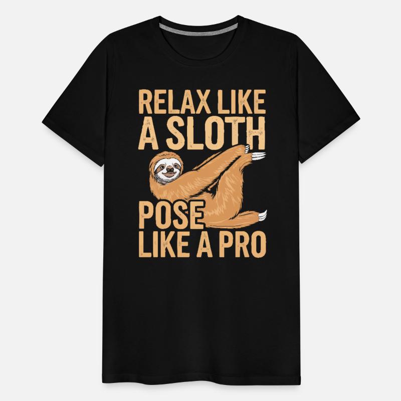 Lazy Sloth Yoga Zen Meditation Yoga Instructor
