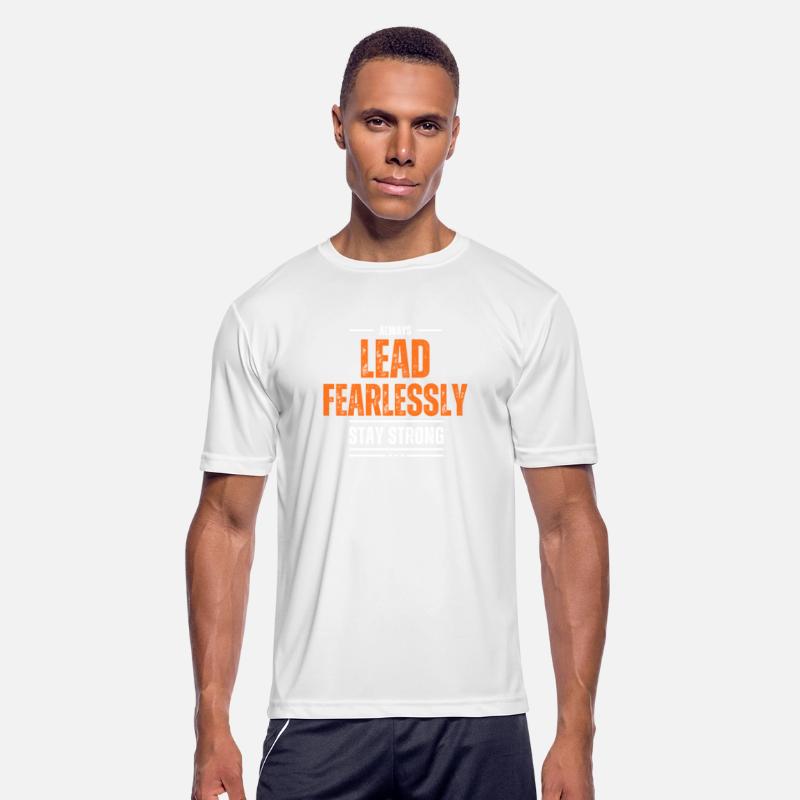 LEAD FEARLESSLY MOTIVATION T SHIRT COOL