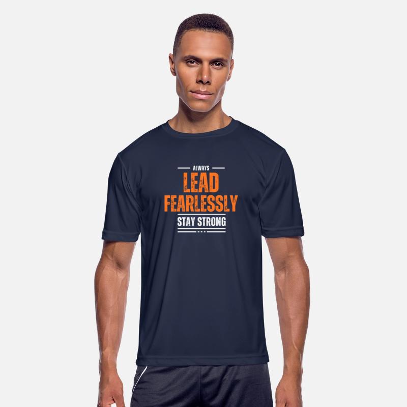 LEAD FEARLESSLY MOTIVATION T SHIRT COOL