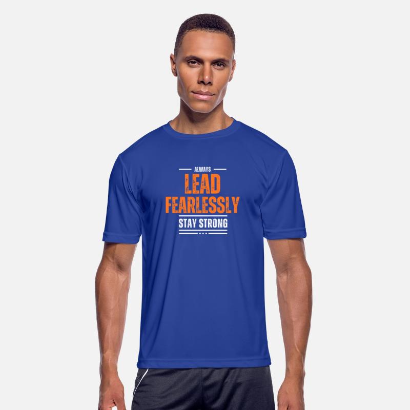LEAD FEARLESSLY MOTIVATION T SHIRT COOL