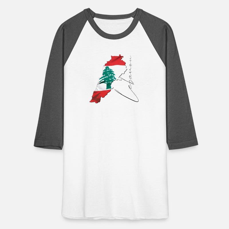 Lebanon | Real Flag | Flag Map EN