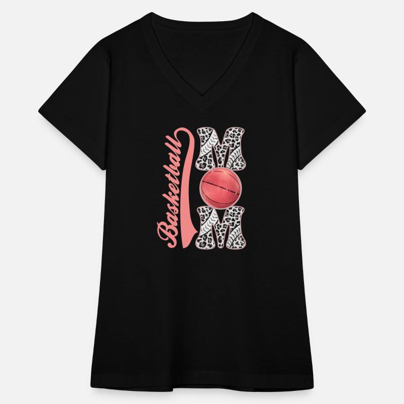 Leopard basketball Mom Women Support kids Players