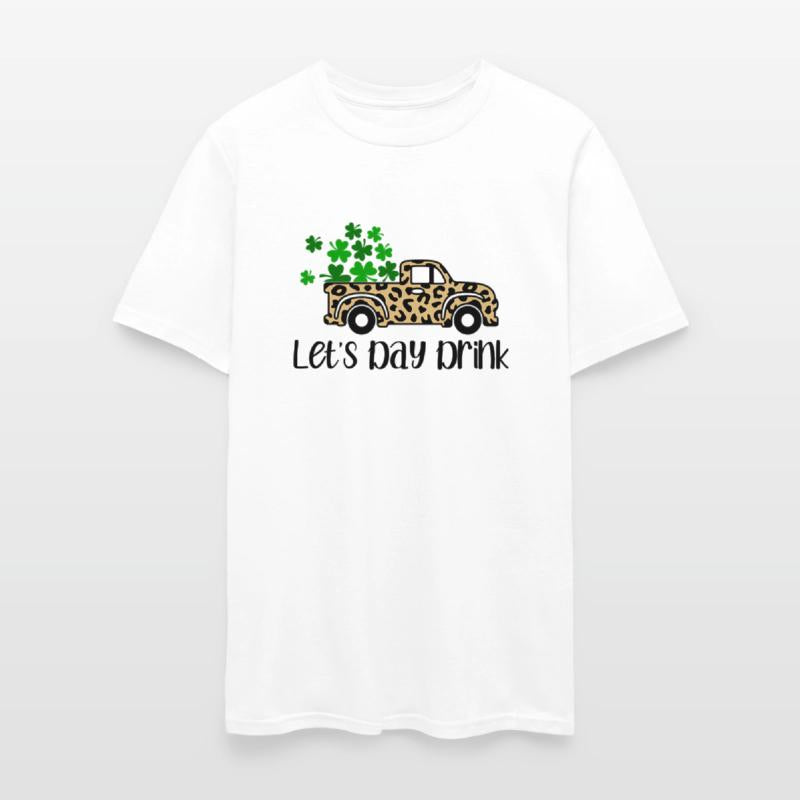 Let'S Day Drink St Patrick'S Day Leopard Print Tru
