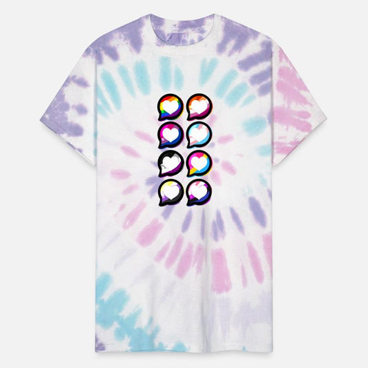 Lgbtq Pride Heart Speech Bubbles