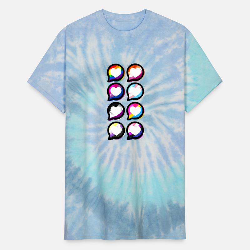 Lgbtq Pride Heart Speech Bubbles